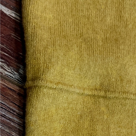 Harper Lane Elegant Women's Mustard Crewneck Top - Picture 5 of 8